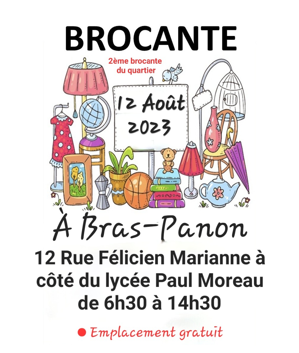BROCANTE – Rue Félicien Marianne