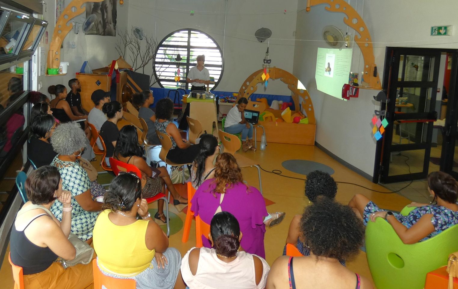 Atelier pour les parents à Pom d’Aco