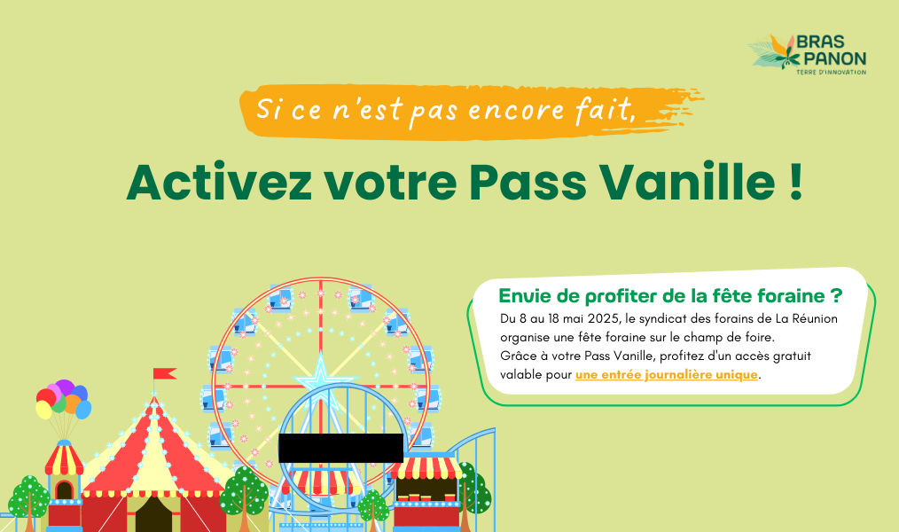 Activez votre Pass Vanille !